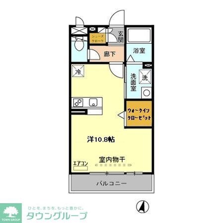 エスポワールの物件間取画像